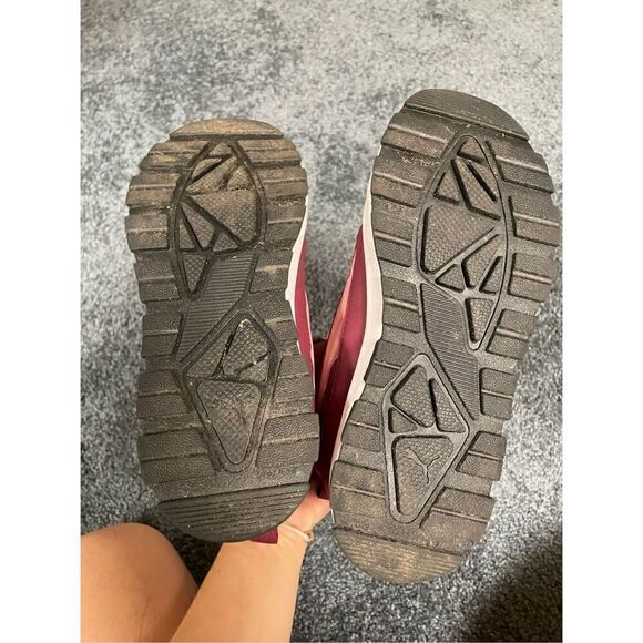 Puma Evolve Big Kids Size 4 Burgundy Snowboot Insulated Drawstring - Picture 6 of 6